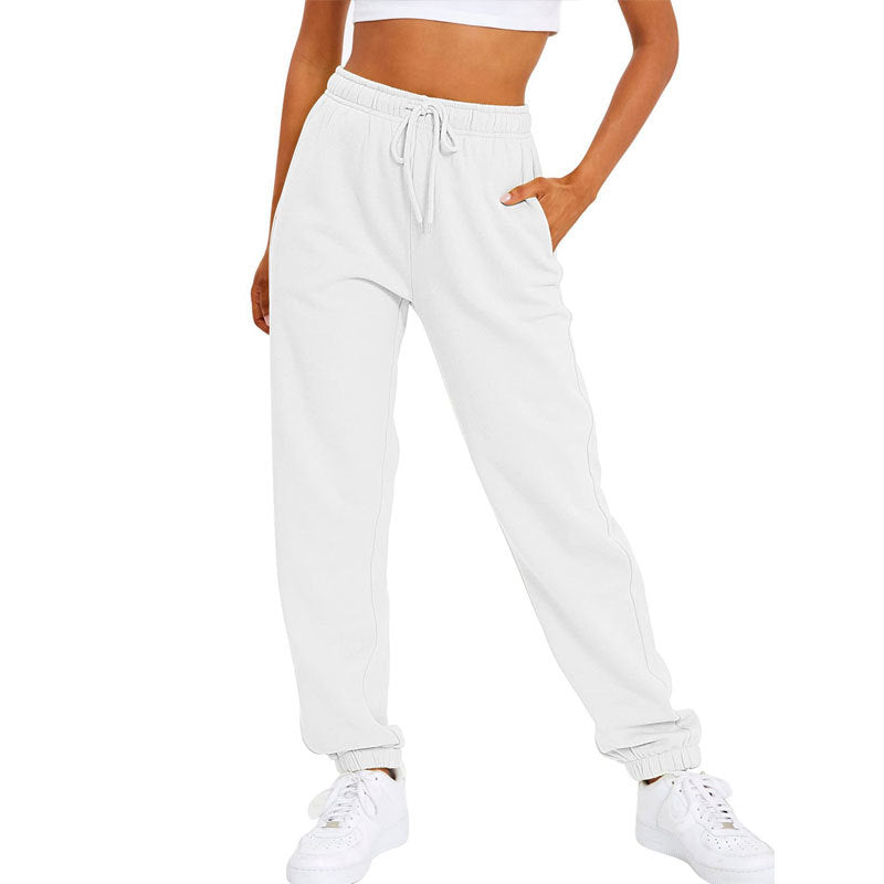 Velvet-Enhanced Casual Harem Pants - Japanese-Korean Style - cas7m