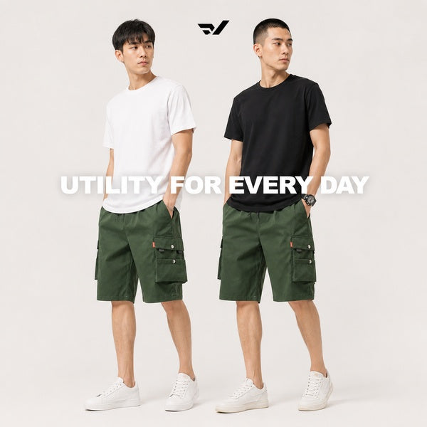 Korean Style Loose Multi-pocket Cargo Pants - cas7m