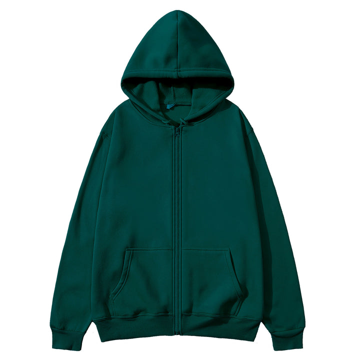 Zipper Cardigan Hoodie For Both Men And Women - cas7m