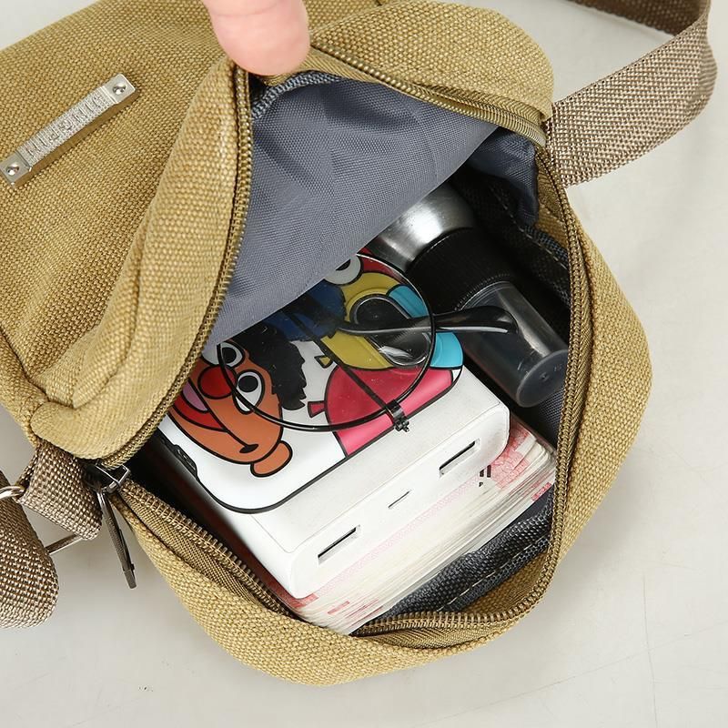Shoulder Messenger Bag Casual Canvas Bag Men - cas7m