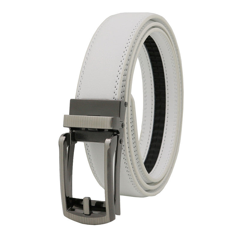 Fake Needle Belt Automatic Buckle Men - cas7m