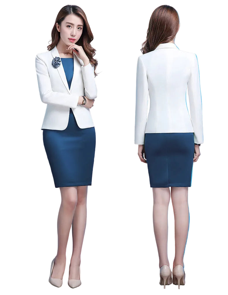 Business suit suit skirt dress - cas7m