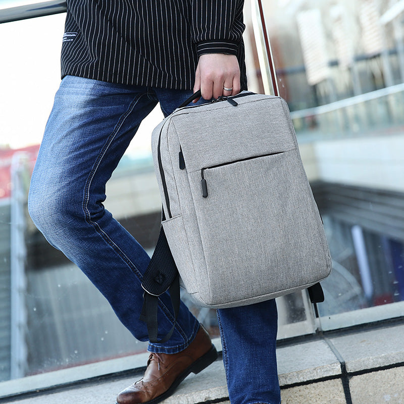 Ergonomic USB Charging Backpack - Stylish & Convenient for Travel - cas7m
