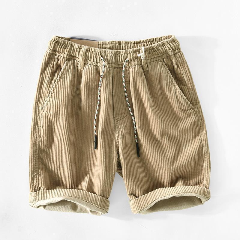 American Handsome Corduroy Shorts For Men - cas7m