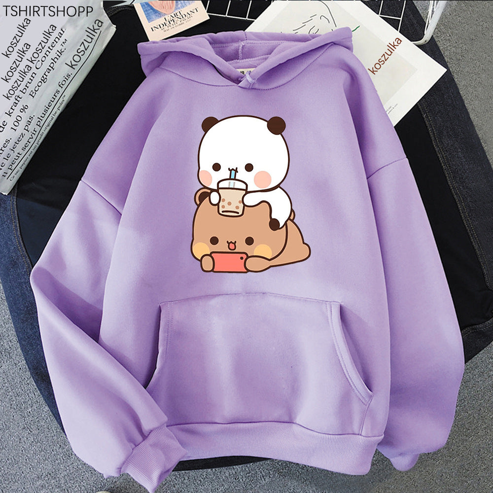 Bubu And Dudu Hoodies For Women Aesthetic Graphic Fun Kawaii - cas7m