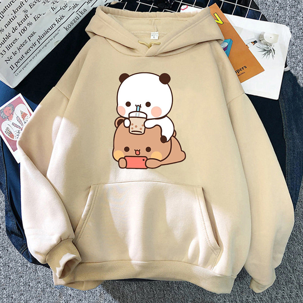 Bubu And Dudu Hoodies For Women Aesthetic Graphic Fun Kawaii - cas7m