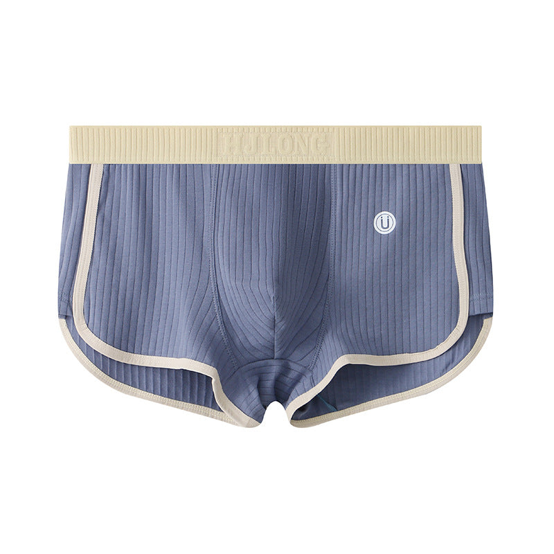 Men's Mid-waist Simple Fashionable Breathable Comfortable Boxers - cas7m