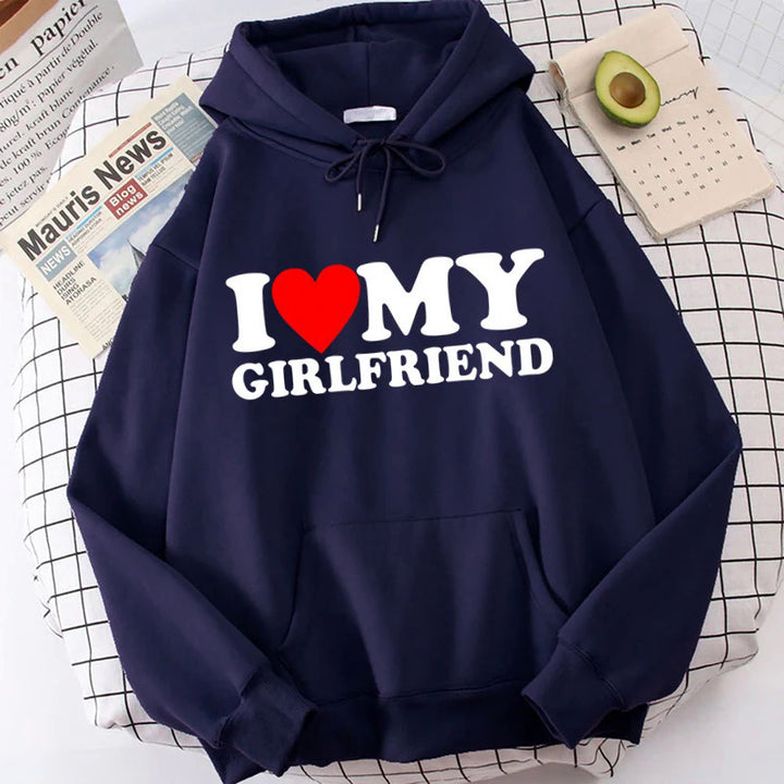I Love My Boyfriend Girlfriend Hoodie - cas7m