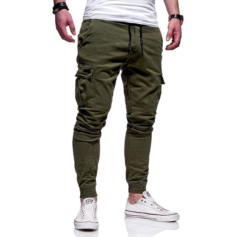 Men Autumn Thin Cotton Casual Pants - cas7m