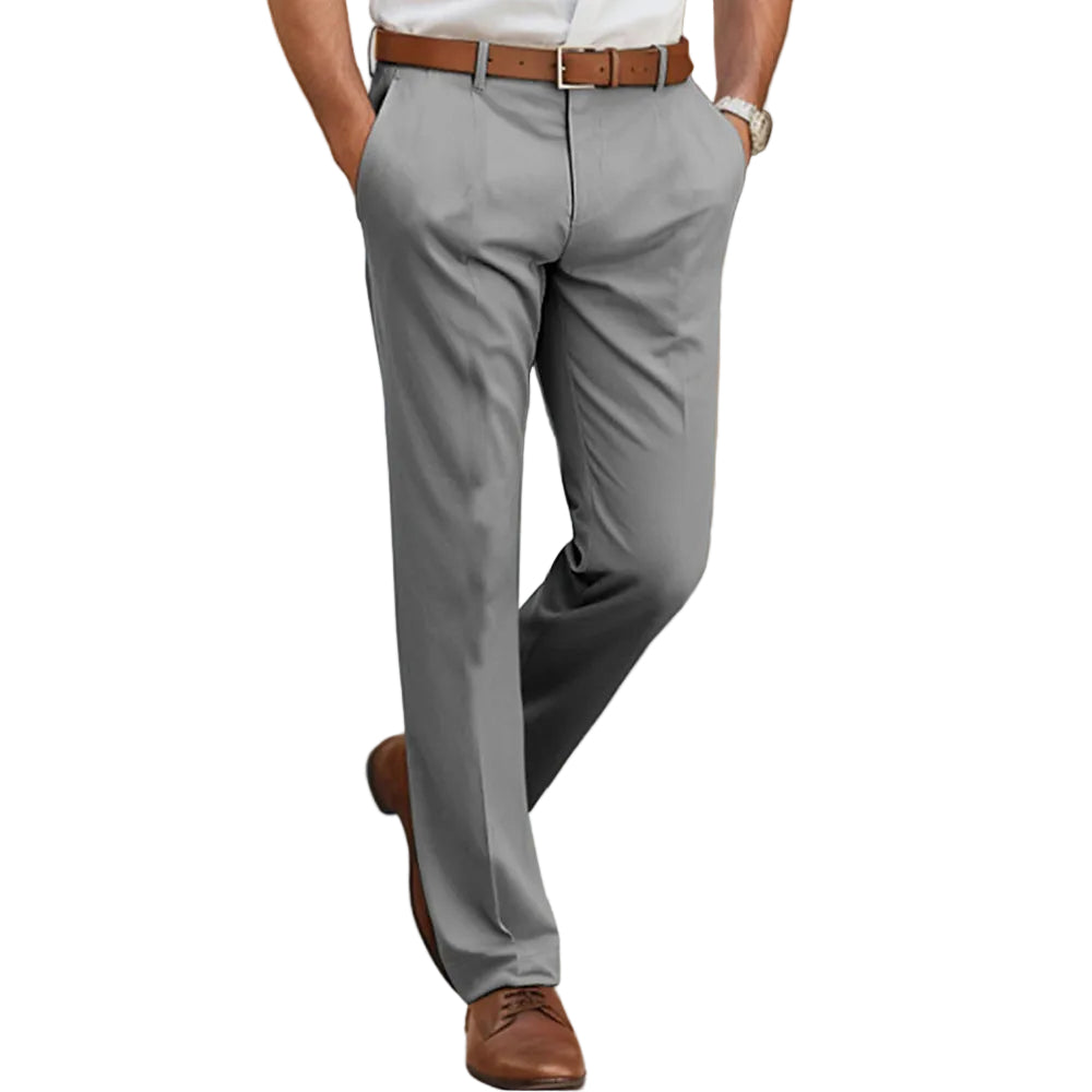 Men's Checkered Striped Casual Pants Are Fashionable - cas7m