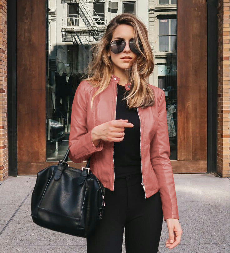 Leather PU suit jacket - cas7m
