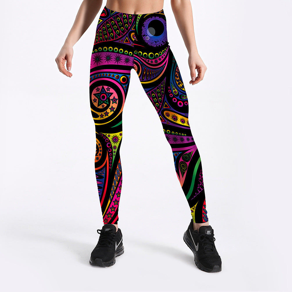 Printed leggings for women - cas7m