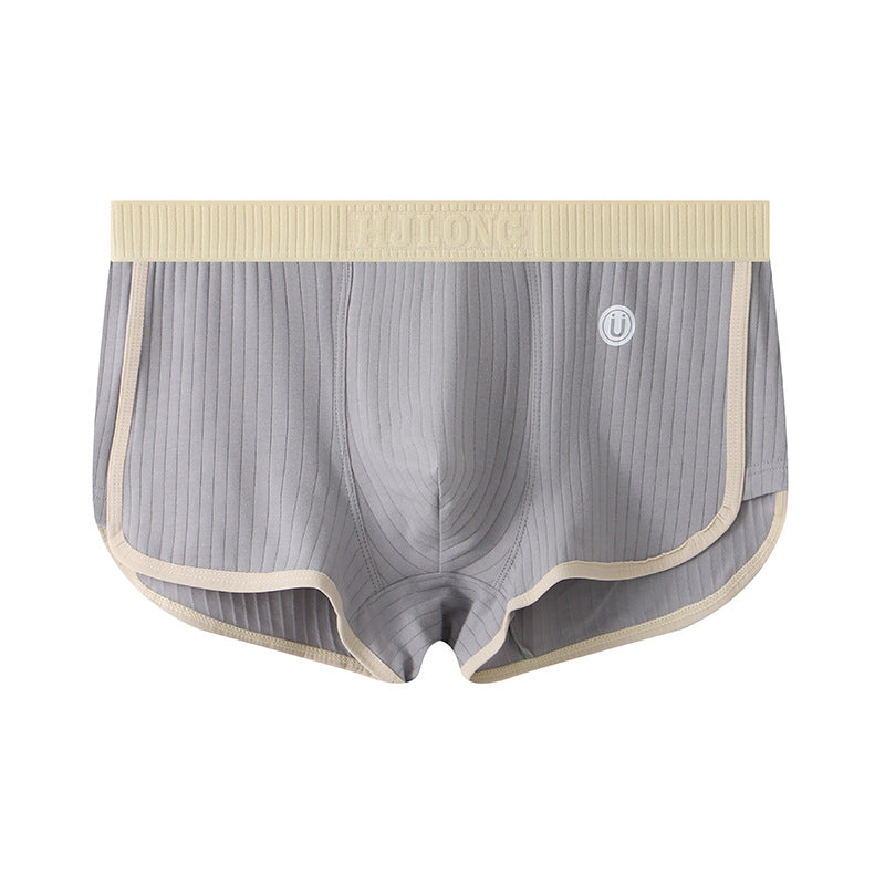 Men's Mid-waist Simple Fashionable Breathable Comfortable Boxers - cas7m