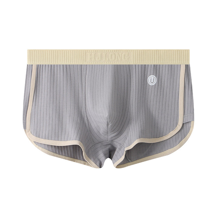Men's Mid-waist Simple Fashionable Breathable Comfortable Boxers - cas7m