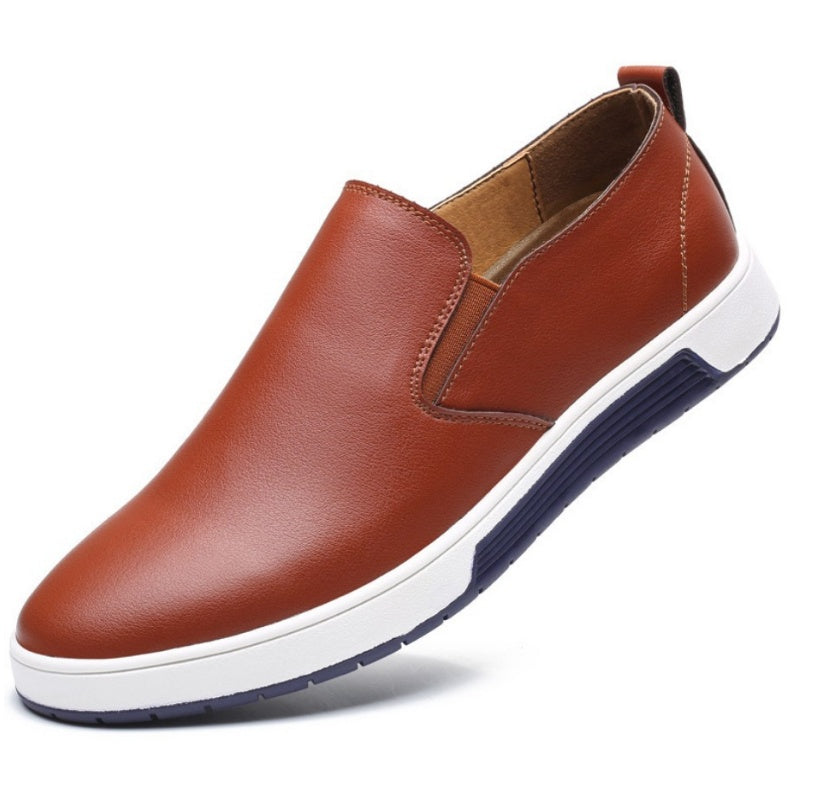 Men's Black Formal Leather Shoes - Sophisticated Comfort & Style - cas7m