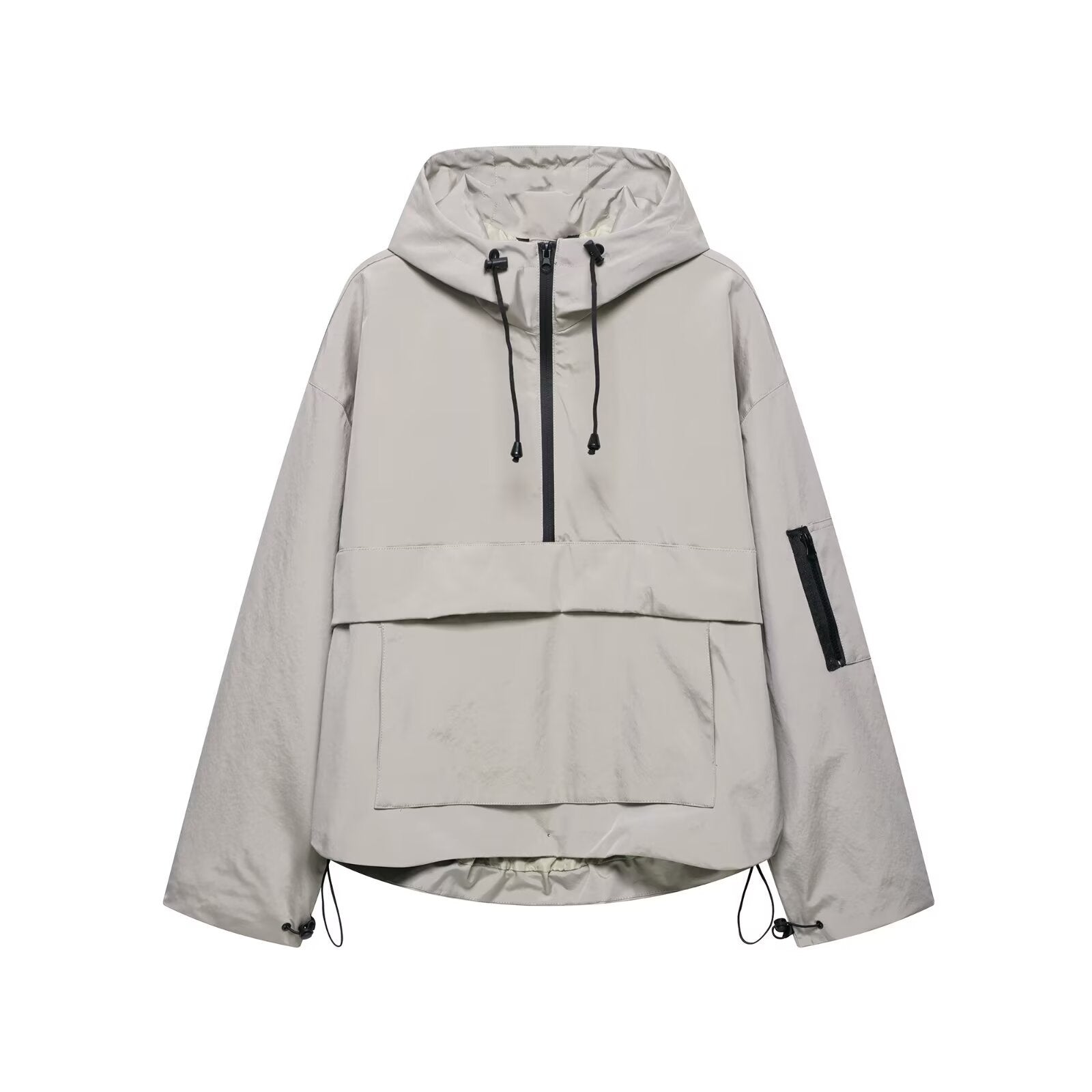 Women's Three-proof Fabric Hooded Jacket Multi-color Outdoor Jacket Coat - cas7m
