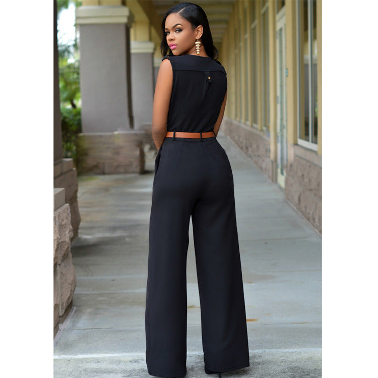 New Women Fashion Jumpsuits Siamese Pants - cas7m