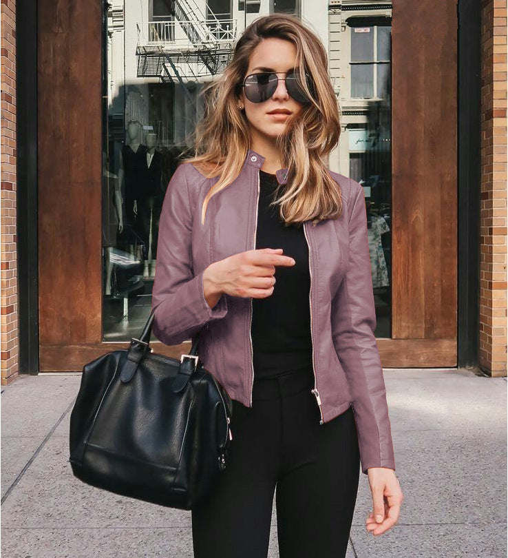 Leather PU suit jacket - cas7m