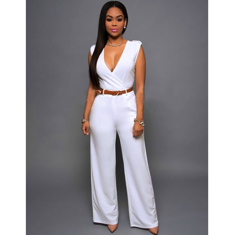 New Women Fashion Jumpsuits Siamese Pants - cas7m