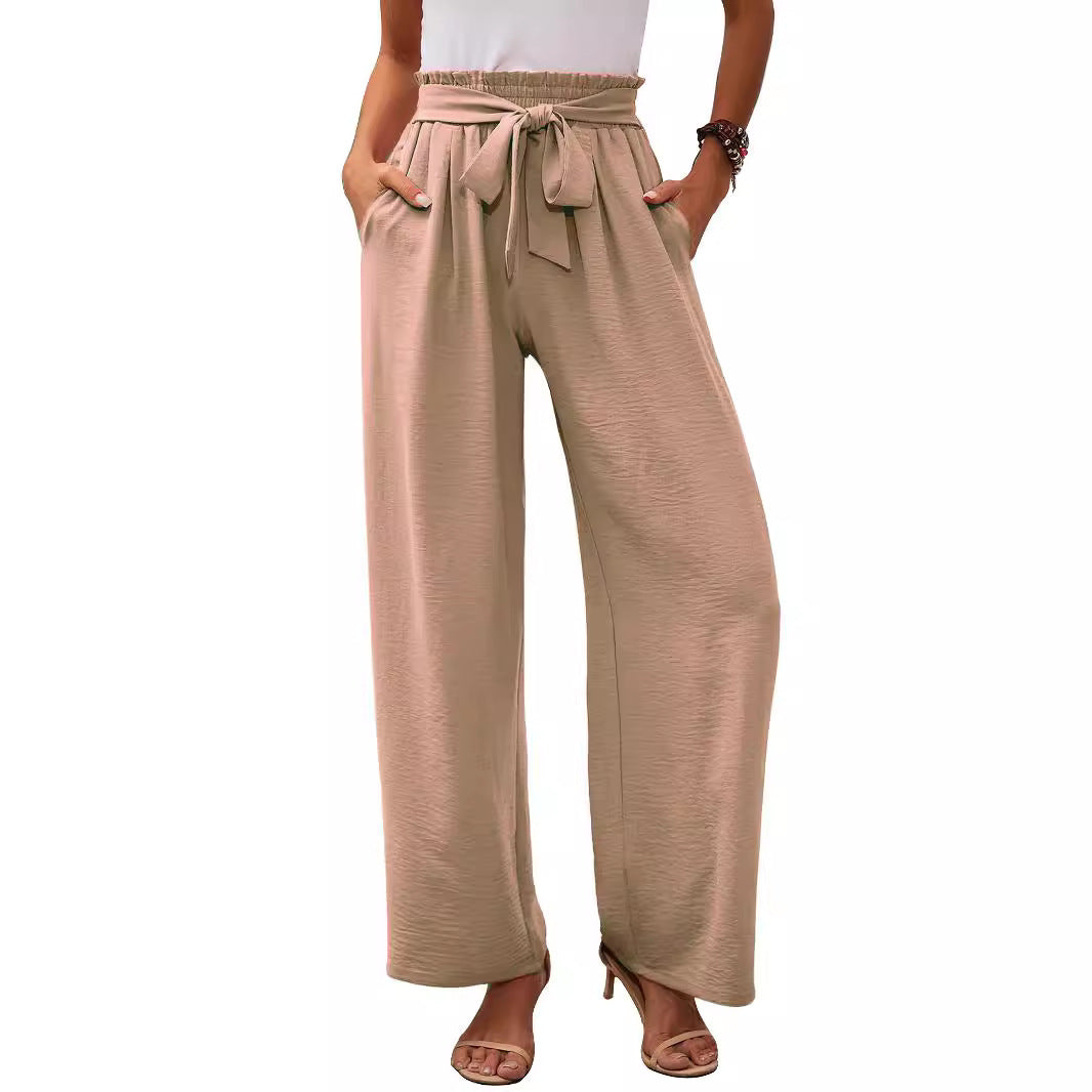 Womens Wide Leg Casual Pants - cas7m