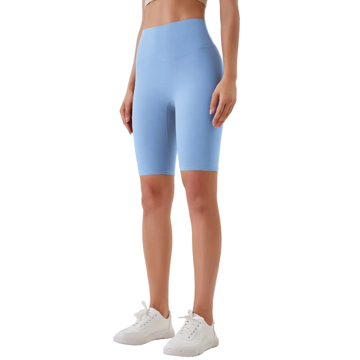 Breathable Double-sided Brushed Yoga Shorts - cas7m