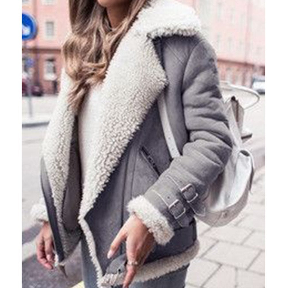 Jacket Women Coat Winter Outerwear Fashion Plus Size Overcoat For Female Thick Women Autumn Jacket - cas7m