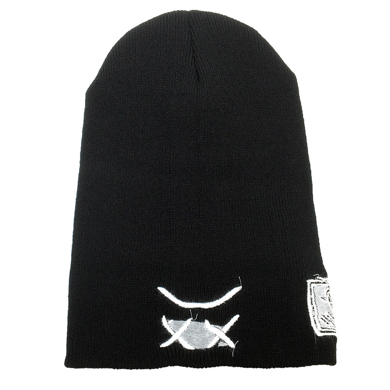 Embroidered knitted hat - cas7m