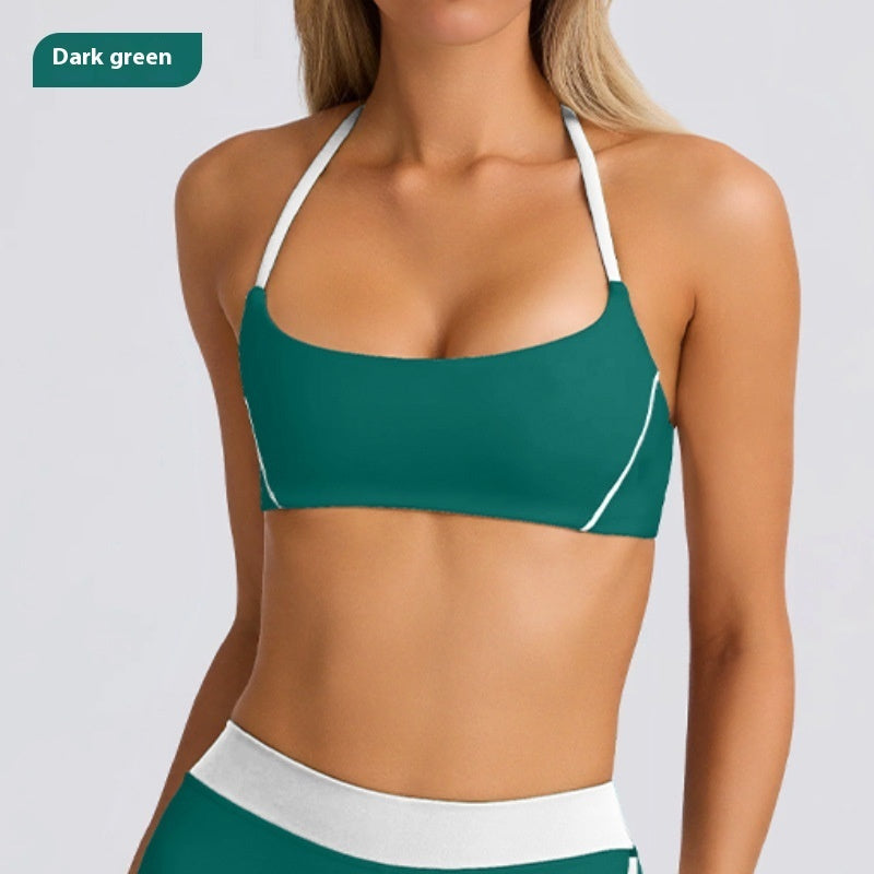 Yoga Underwear Sports And Fitness Running Outdoor Bra And Skirt - cas7m