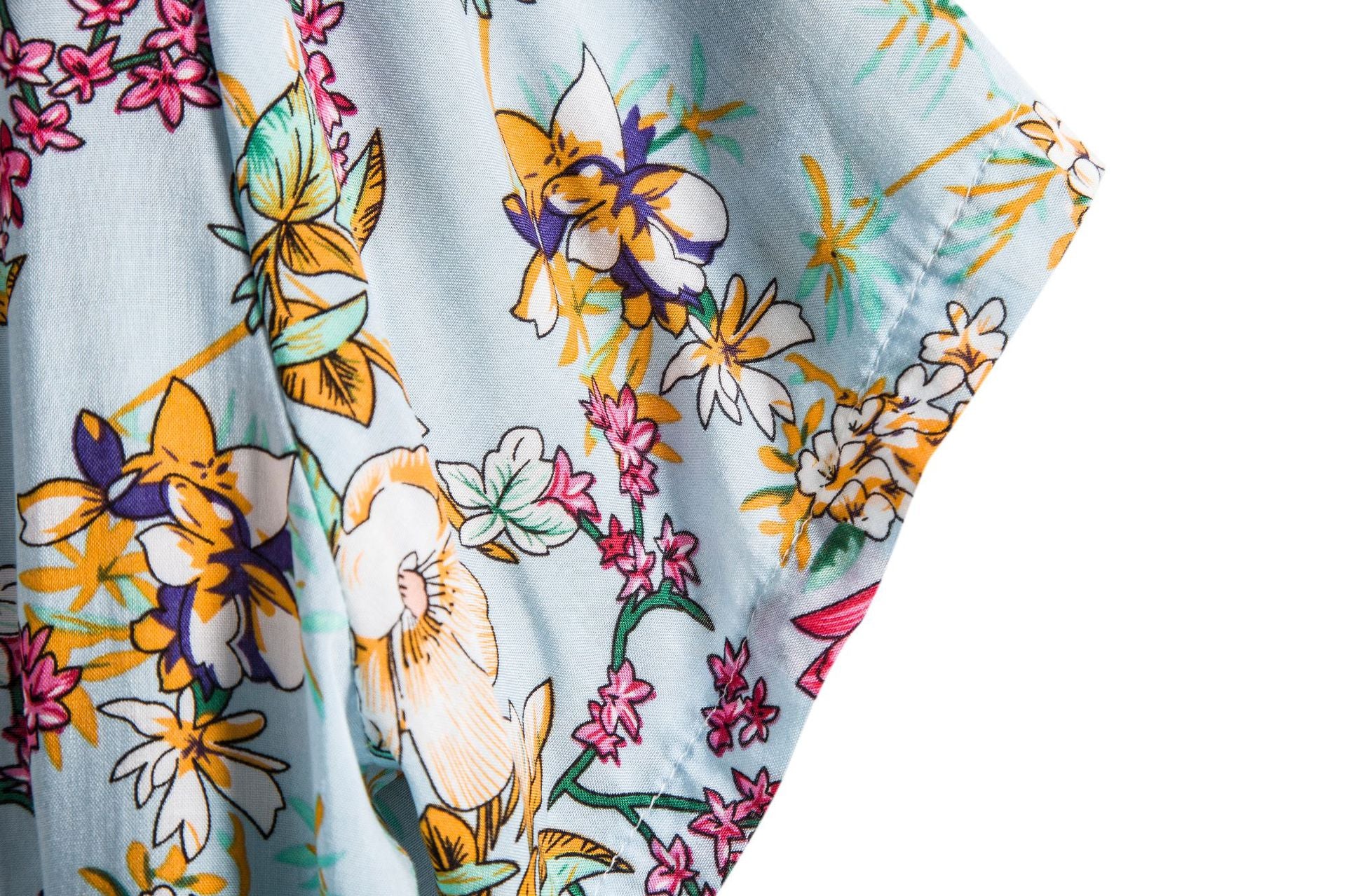 Flower Shirt Series High Quality Short Sleeve Lapel Shirt - cas7m