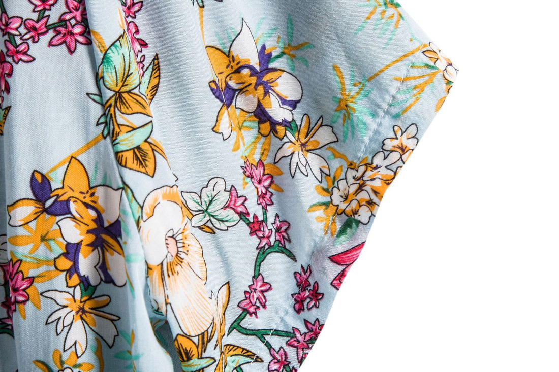 Flower Shirt Series High Quality Short Sleeve Lapel Shirt - cas7m
