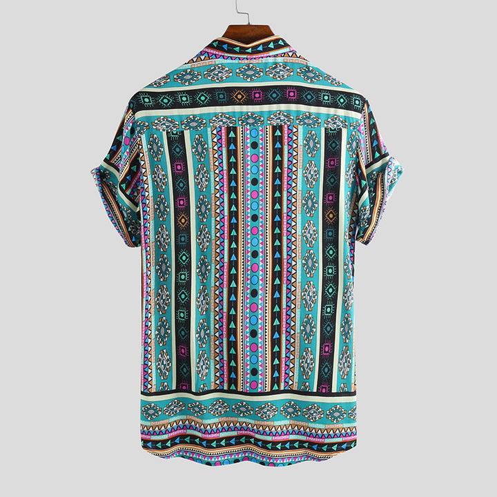 Explosion shirt men's beach shirt - cas7m