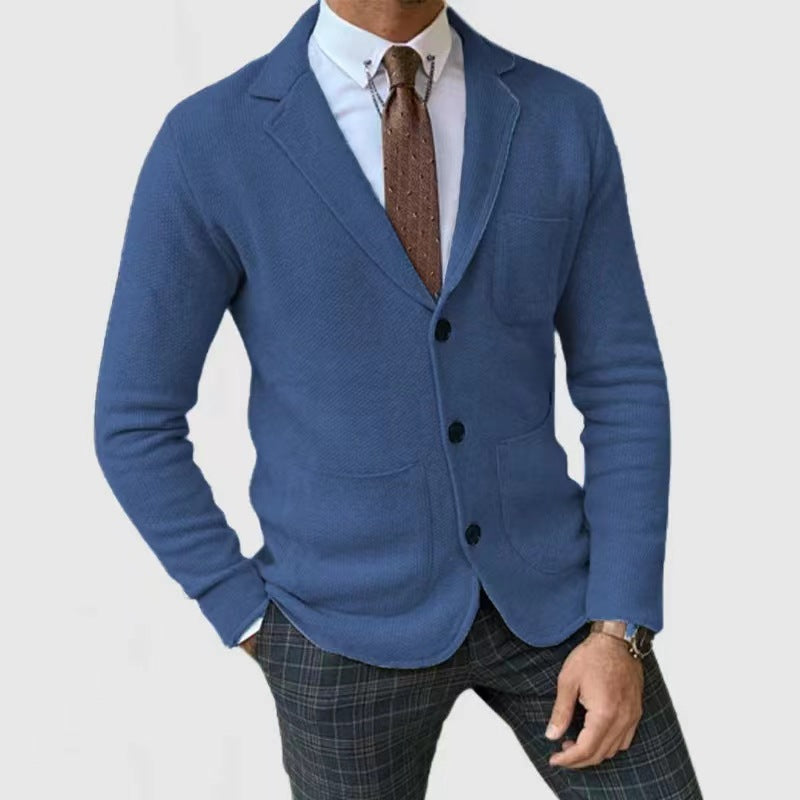 Slim-fitting English Style Casual Formal Wear Suit - cas7m