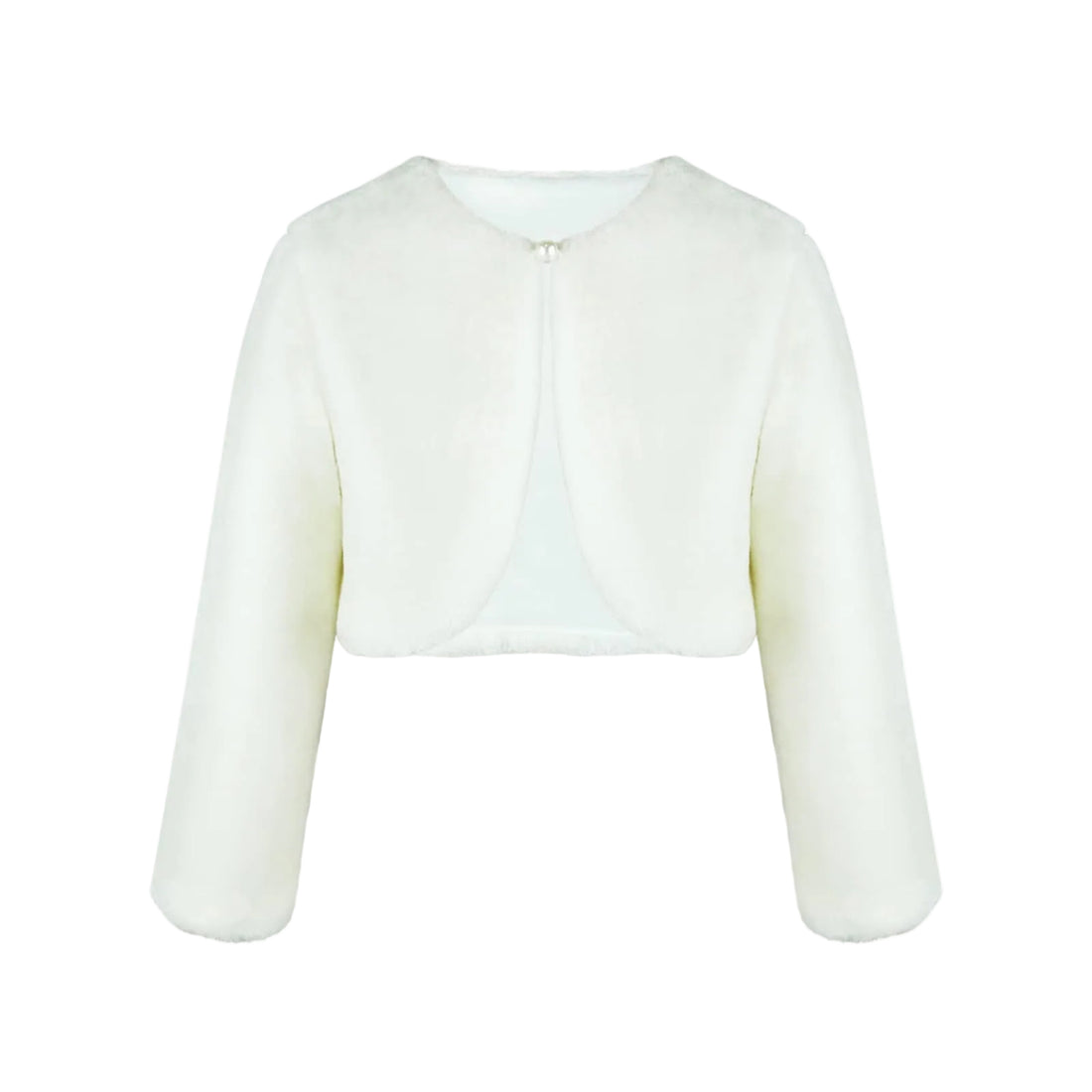 HCABL Girls Elegant Faux Fur Cape