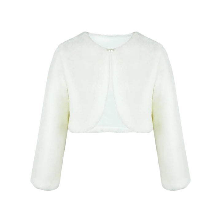 HCABL Girls Elegant Faux Fur Cape