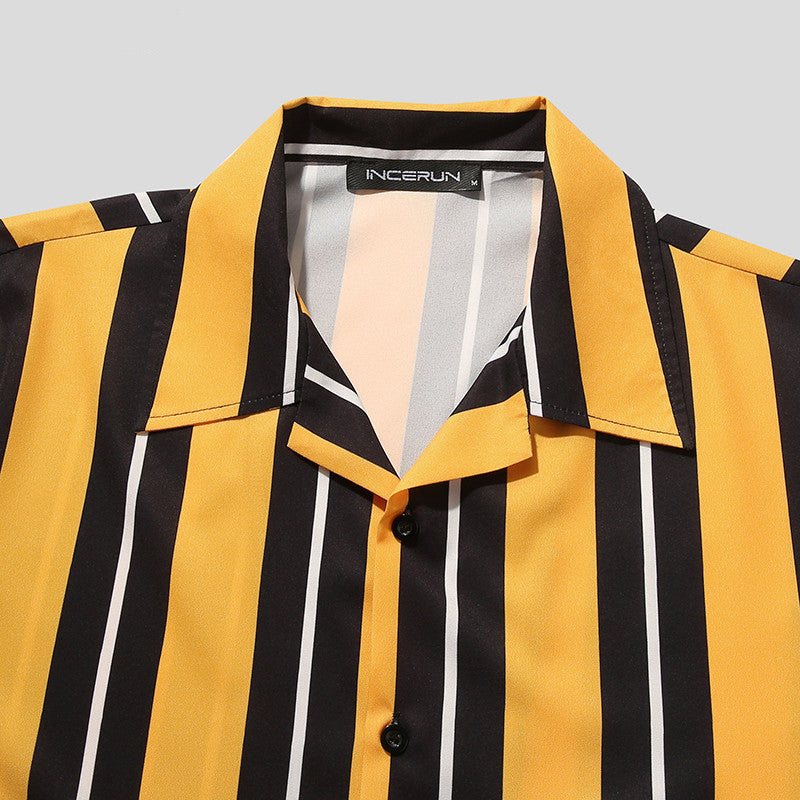 Soft Shirts For Men Shirt Mens Summer Streetwear Casual - cas7m