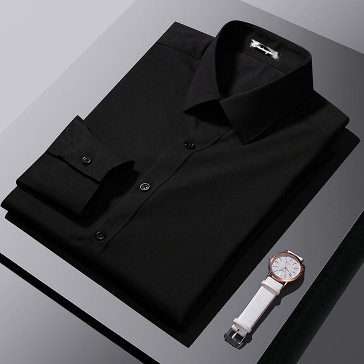 Long-sleeve Business Formal Professional Shirt Korean Style - cas7m