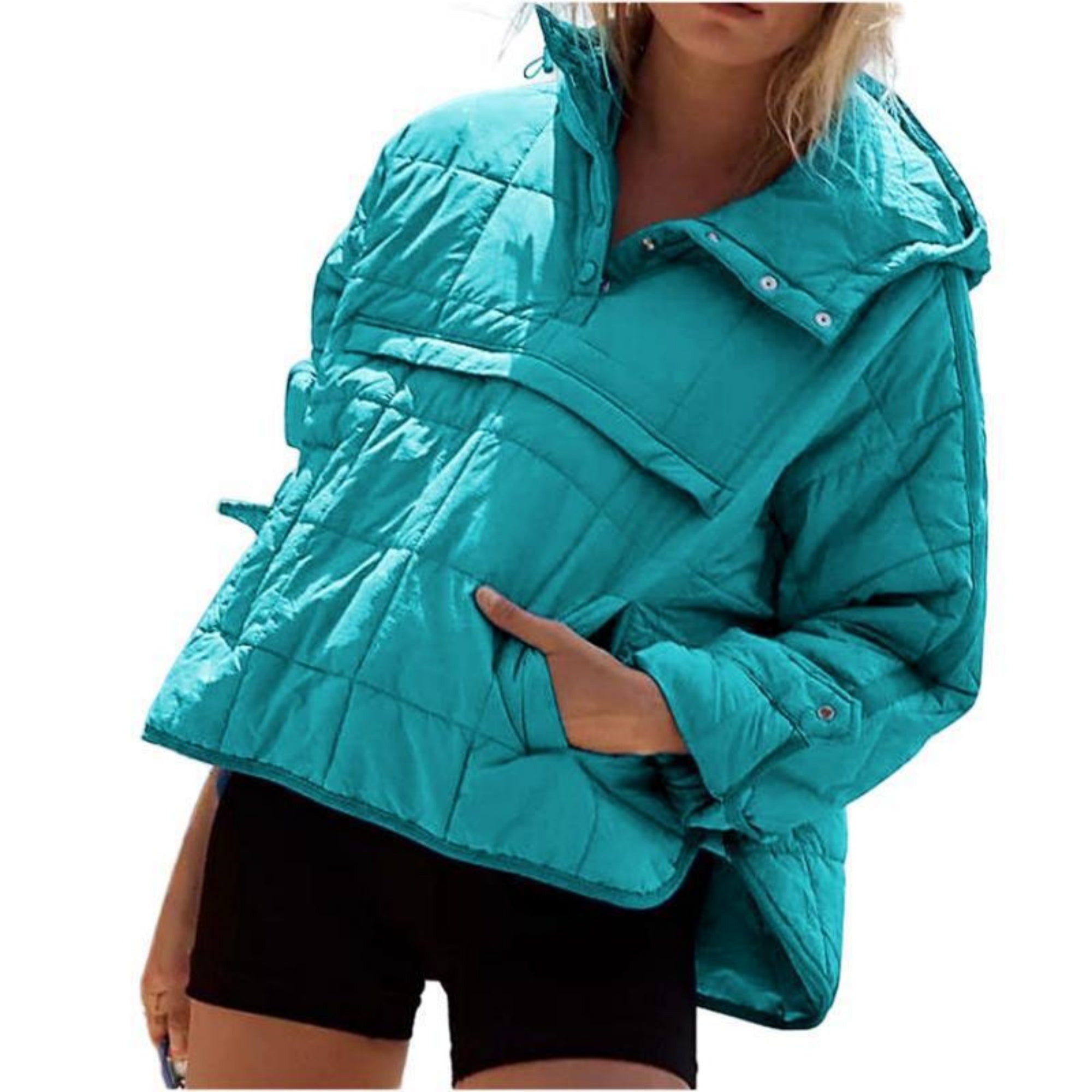 Hooded Cotton Coat Jacket Women - cas7m