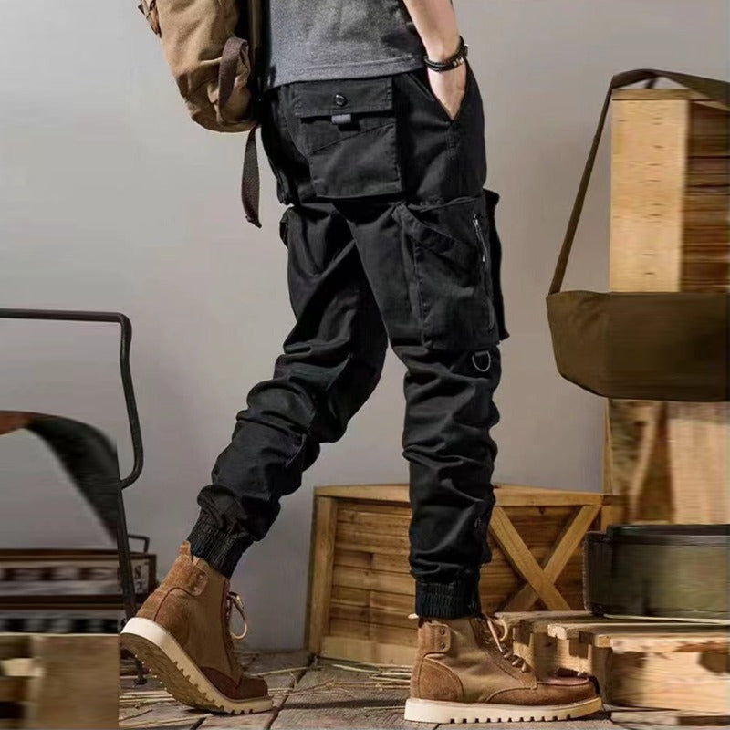 American Workwear Pants Men's Straight Functional Outdoor Tactics Casual Pants - cas7m