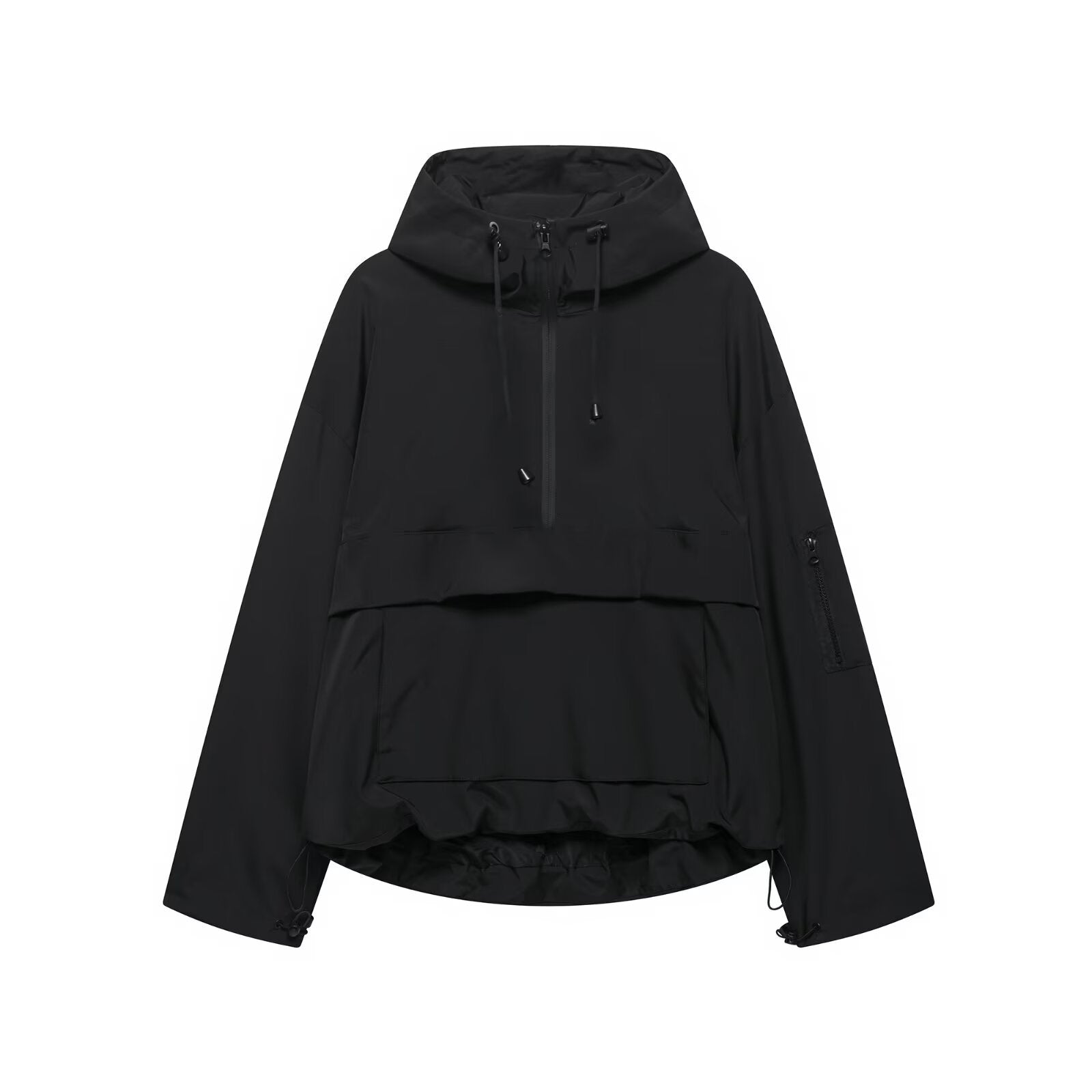 Women's Three-proof Fabric Hooded Jacket Multi-color Outdoor Jacket Coat - cas7m
