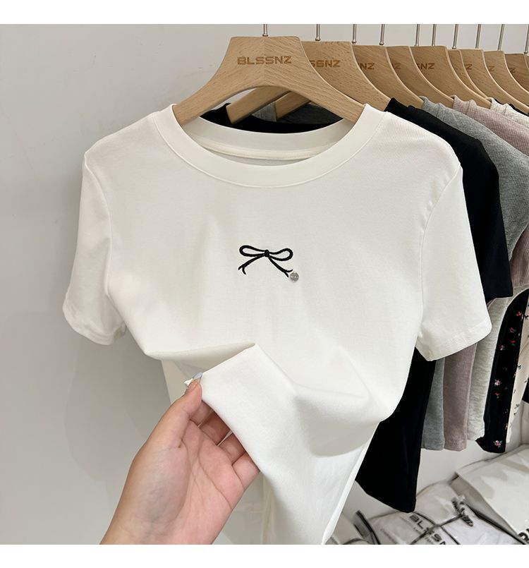 Korean Style Simple Commute Short Sleeve Shirt - S-XXL, Black/White - cas7m