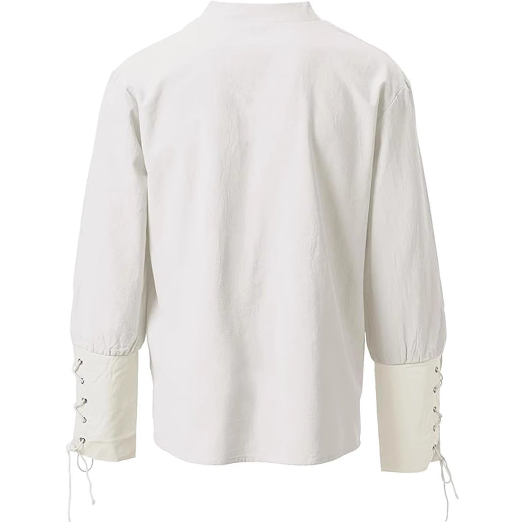 New Men's Long-sleeved Shirt - cas7m