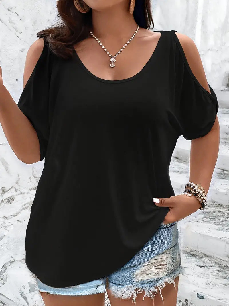 European And American Fashion Elegant T-shirt - cas7m