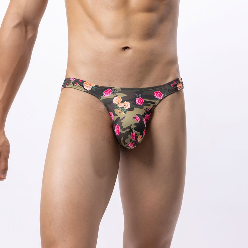 Men's Multicolor Printing Fashion Personality Panties - cas7m