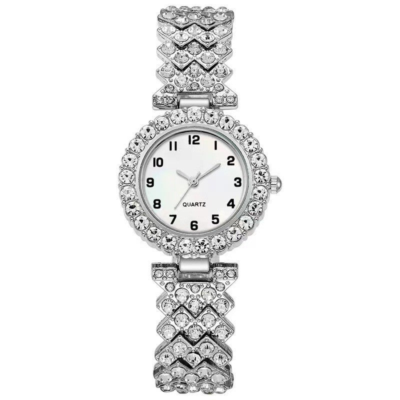 Women's Fashion Watch & Bracelet Set - Gold, Silver, Rose Gold Options - cas7m