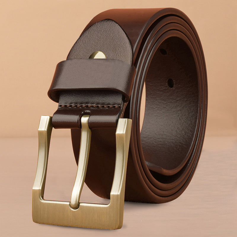 Belt Men's Pin Buckle Business Casual Simple - cas7m