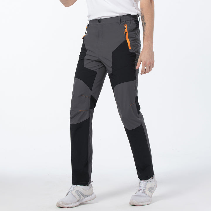 Outdoor Quick-dry Pants Elastic Cycling Pants Waterproof Charge - cas7m