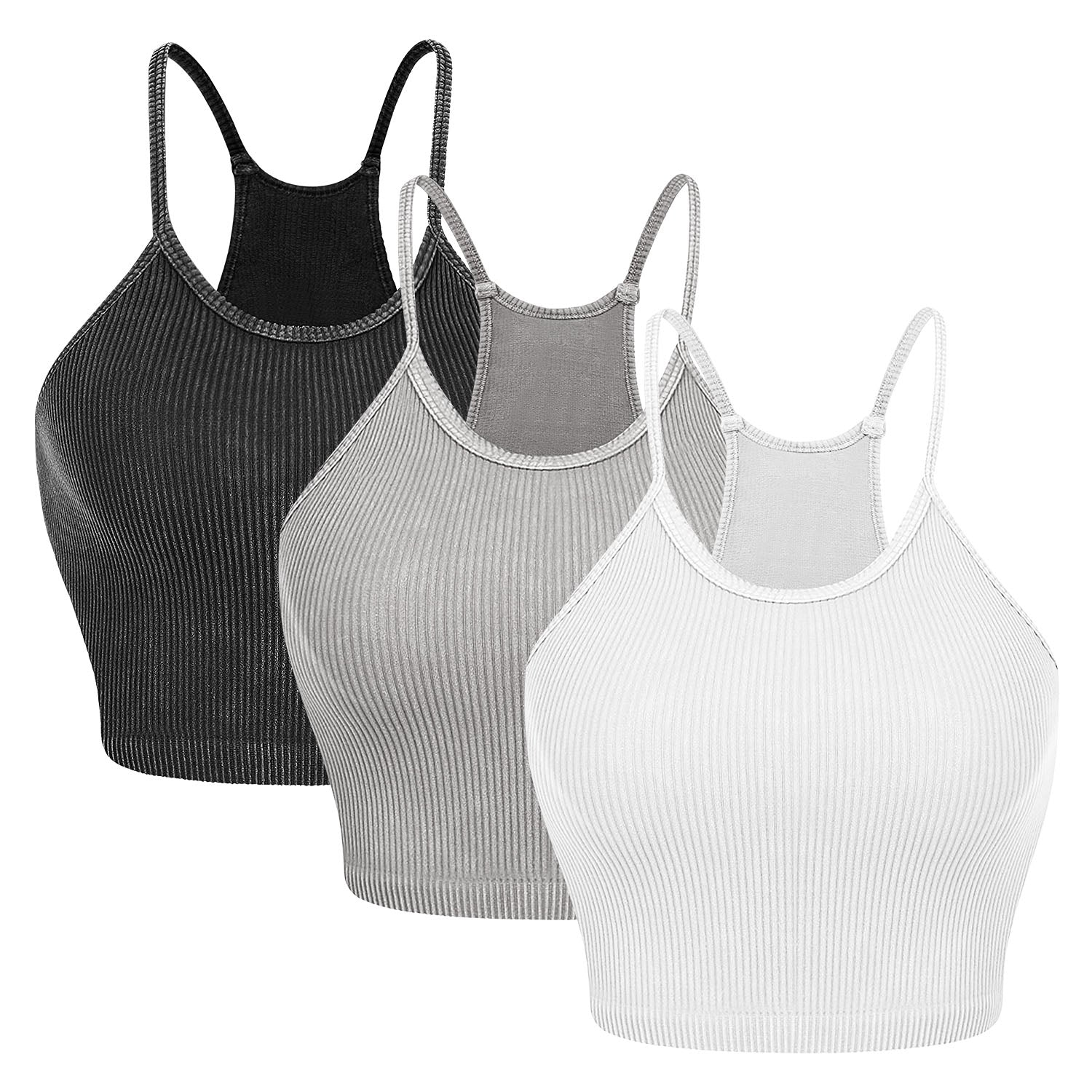 Vibrant Summer Knit Crop Top Set - 9 Colors, Soft & Stretchy - cas7m