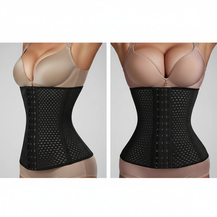 Corset Waist Trainer Training Shaper Body Shapewear Underbust Cincher Tummy Belt - cas7m