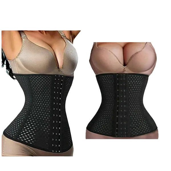 Corset Waist Trainer Training Shaper Body Shapewear Underbust Cincher Tummy Belt - cas7m