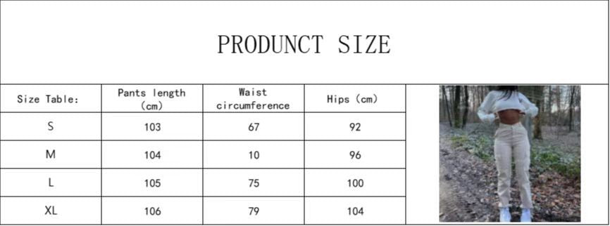 High Quality European And American New Hip Pants High Waist Multi-pocket Workwear Fashion Stretch Street Trend Trendy Women's Pants - cas7m